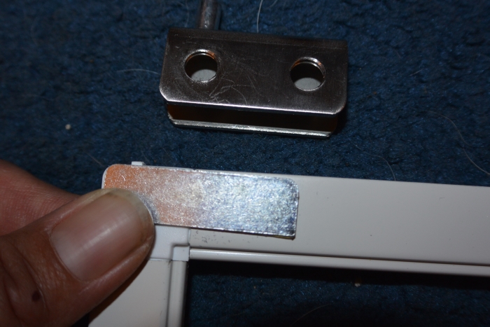 Attaching Door Hinge